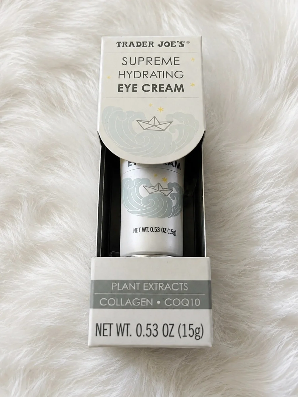 Trader Joe's Supreme Hydrating Eye Cream - White & Silver